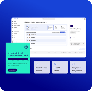 Track team learning analytics