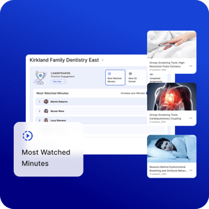 Gamify training with your practice leaderboard