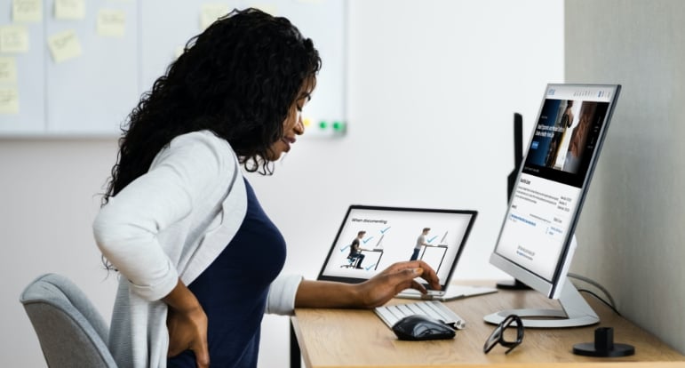 Small Ergonomic and Mindset Shifts to Create a Healthy Work Life